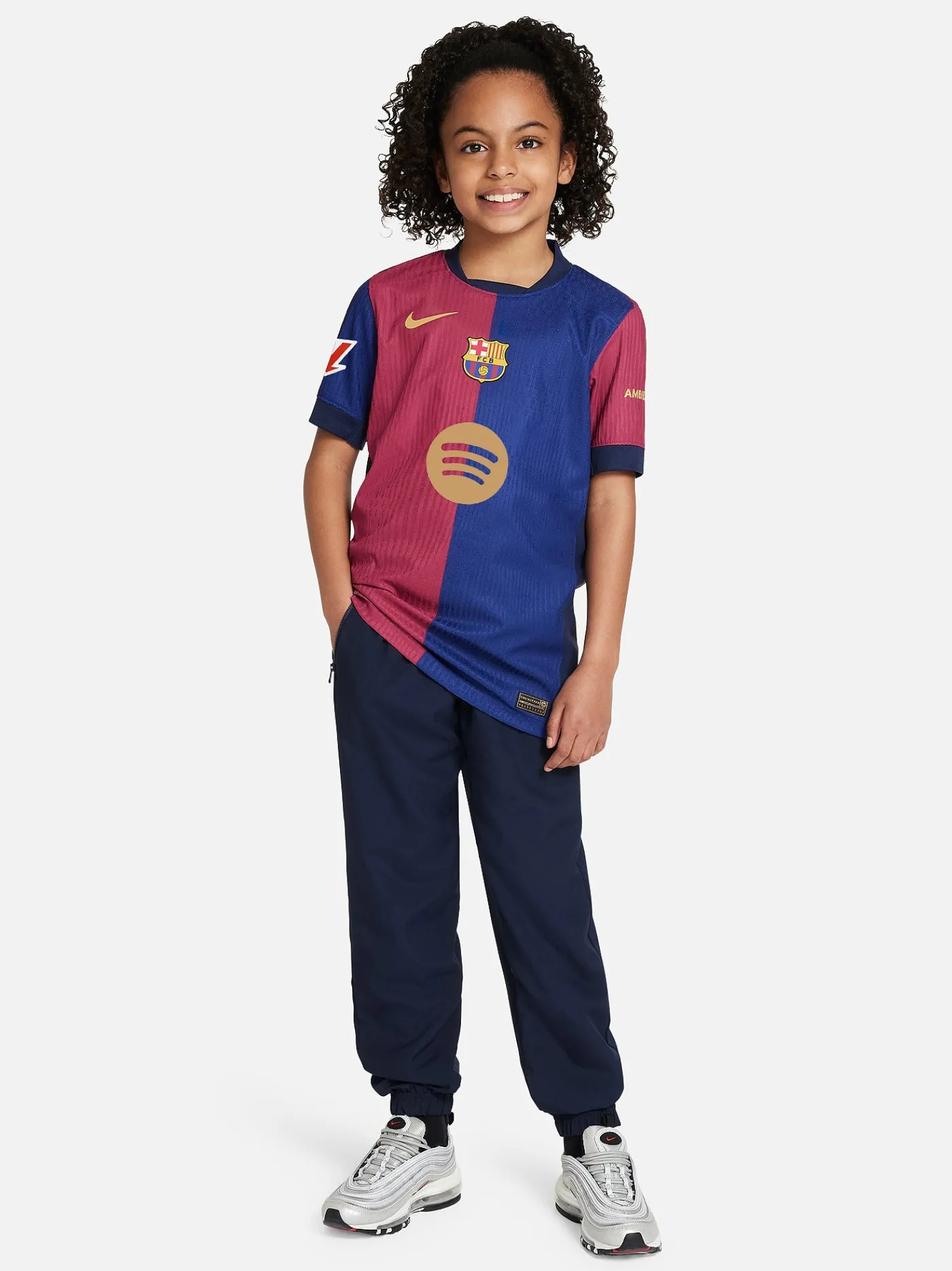 LA LIGA Heimtrikot Junior 24/25 - Player's Edition | FC Barcelona Best