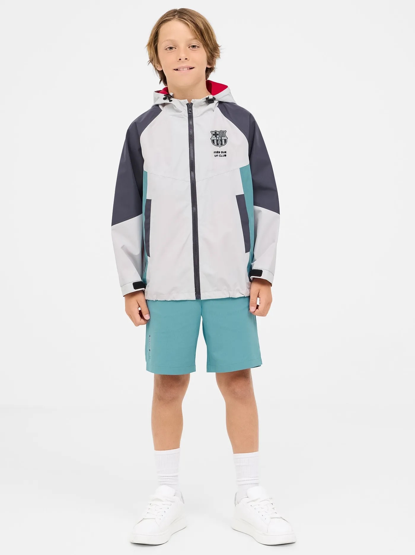 Leichte Barça-Kapuzenjacke – Junior | FC Barcelona Hot
