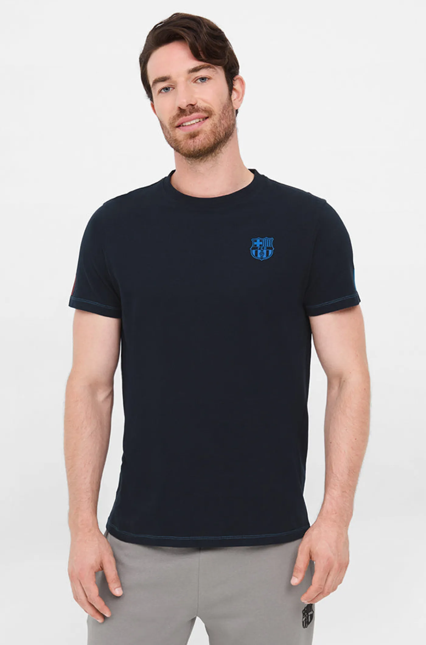 Marineblaue Barca-Sweatshirt | FC Barcelona Clearance