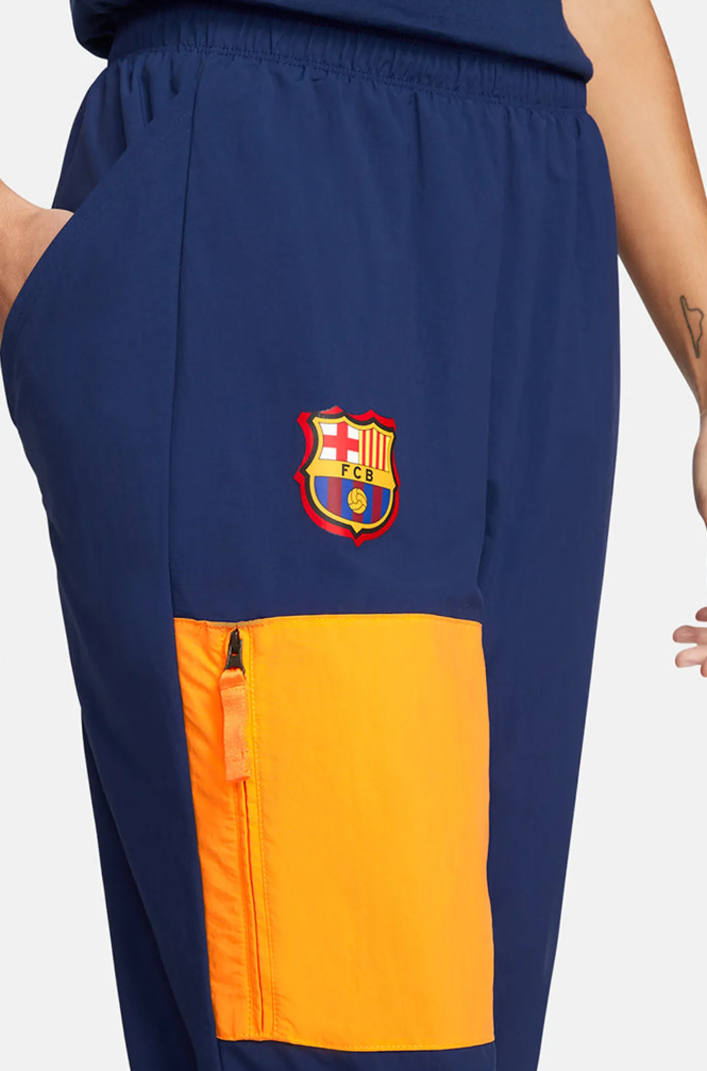 Marineblaue Hose Barça Nike – Damen | FC Barcelona Best Sale