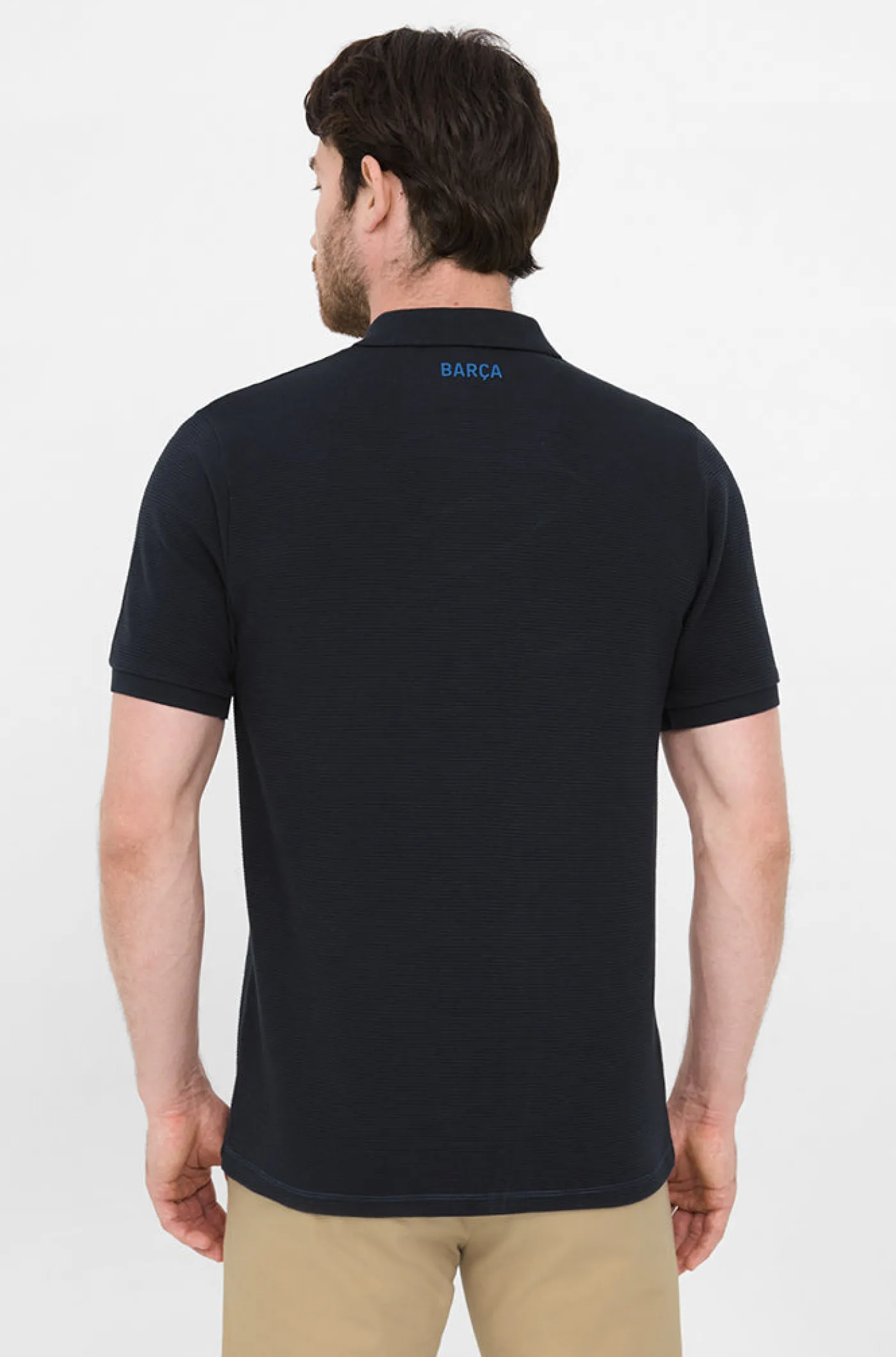 Marineblaues Barça-Poloshirt | FC Barcelona Hot