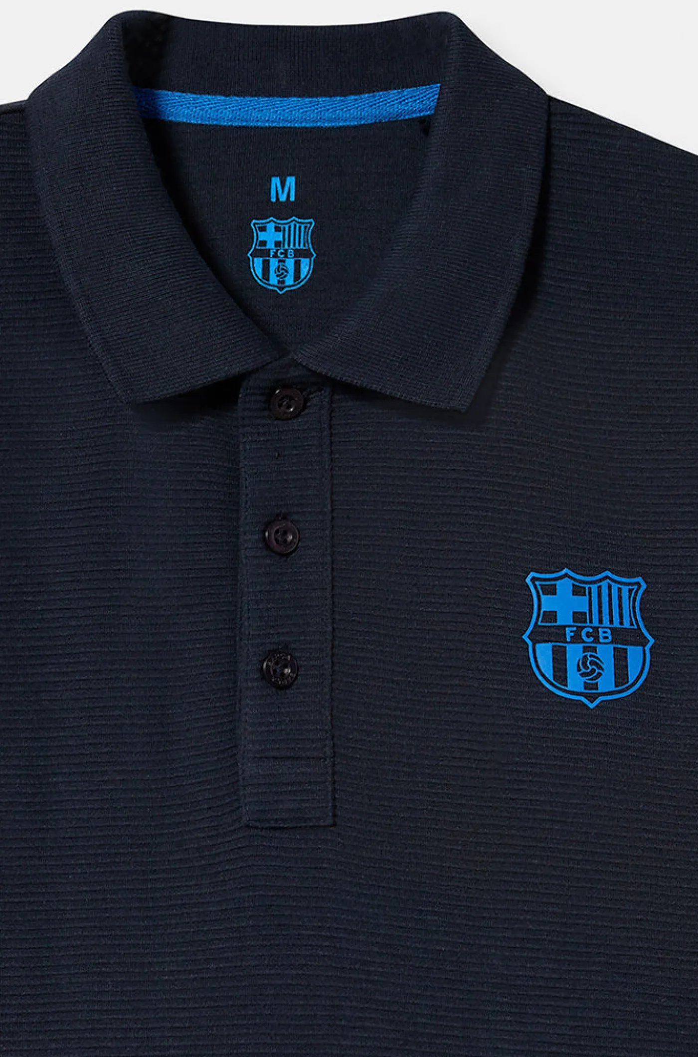 Marineblaues Barça-Poloshirt | FC Barcelona Hot