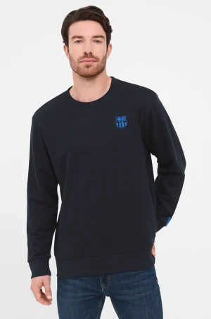 Marineblaues Barça-Sweatshirt | FC Barcelona New