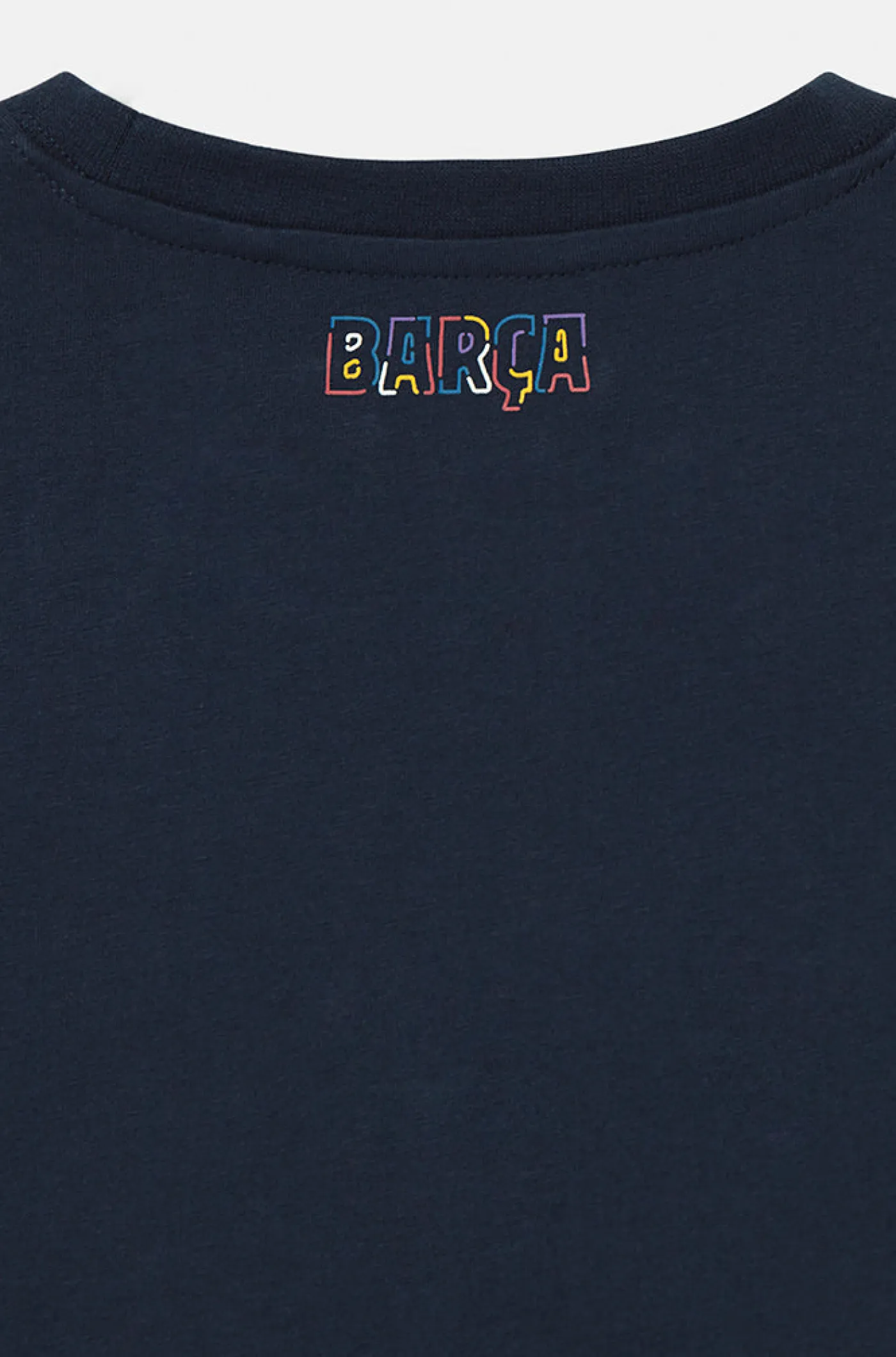 Mehrfarbiges T-Shirt mit Wappen von Barça - Junior | FC Barcelona Fashion