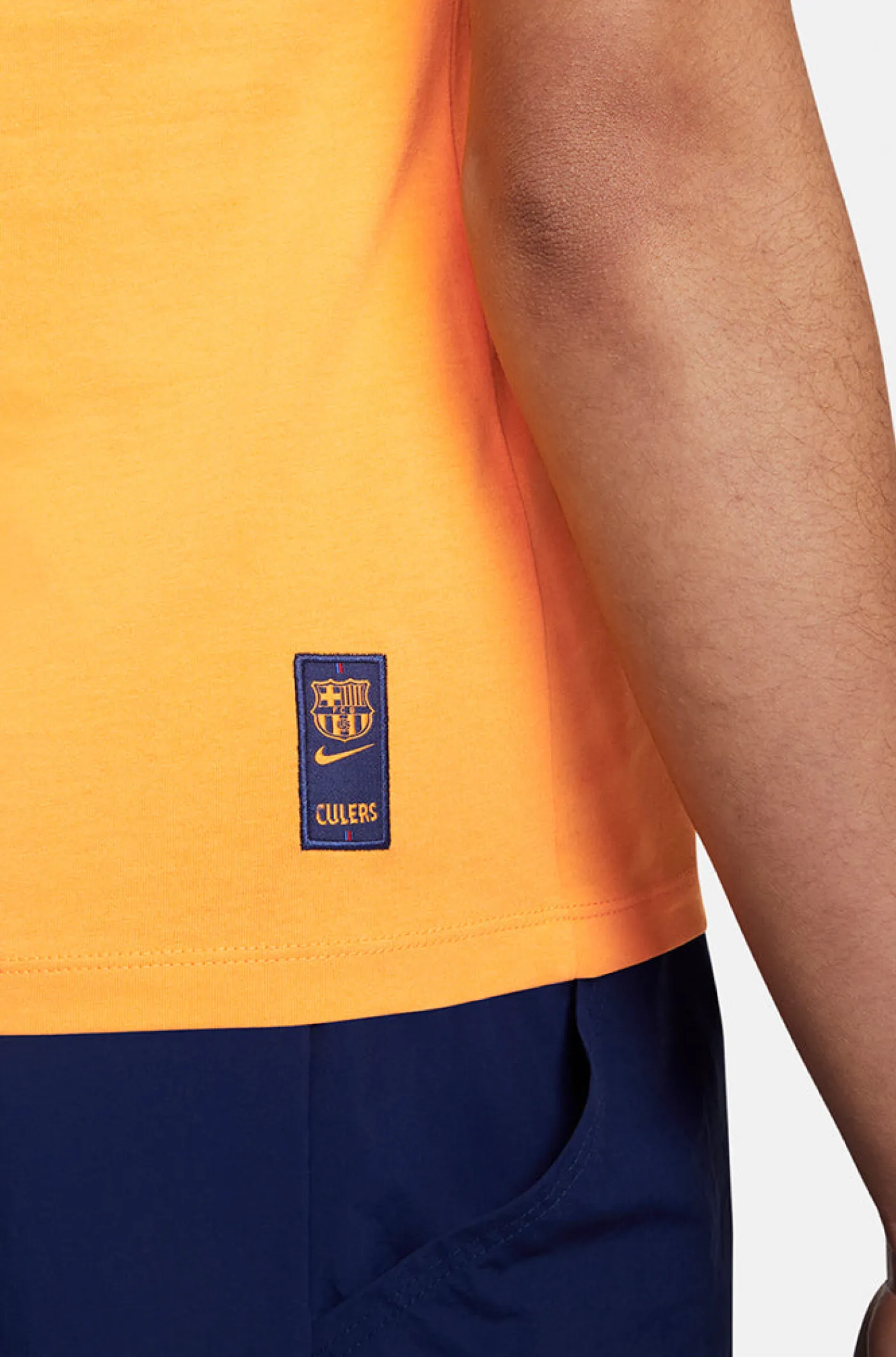 Orangefarbenes T-Shirt Barça Nike – Damen | FC Barcelona Cheap