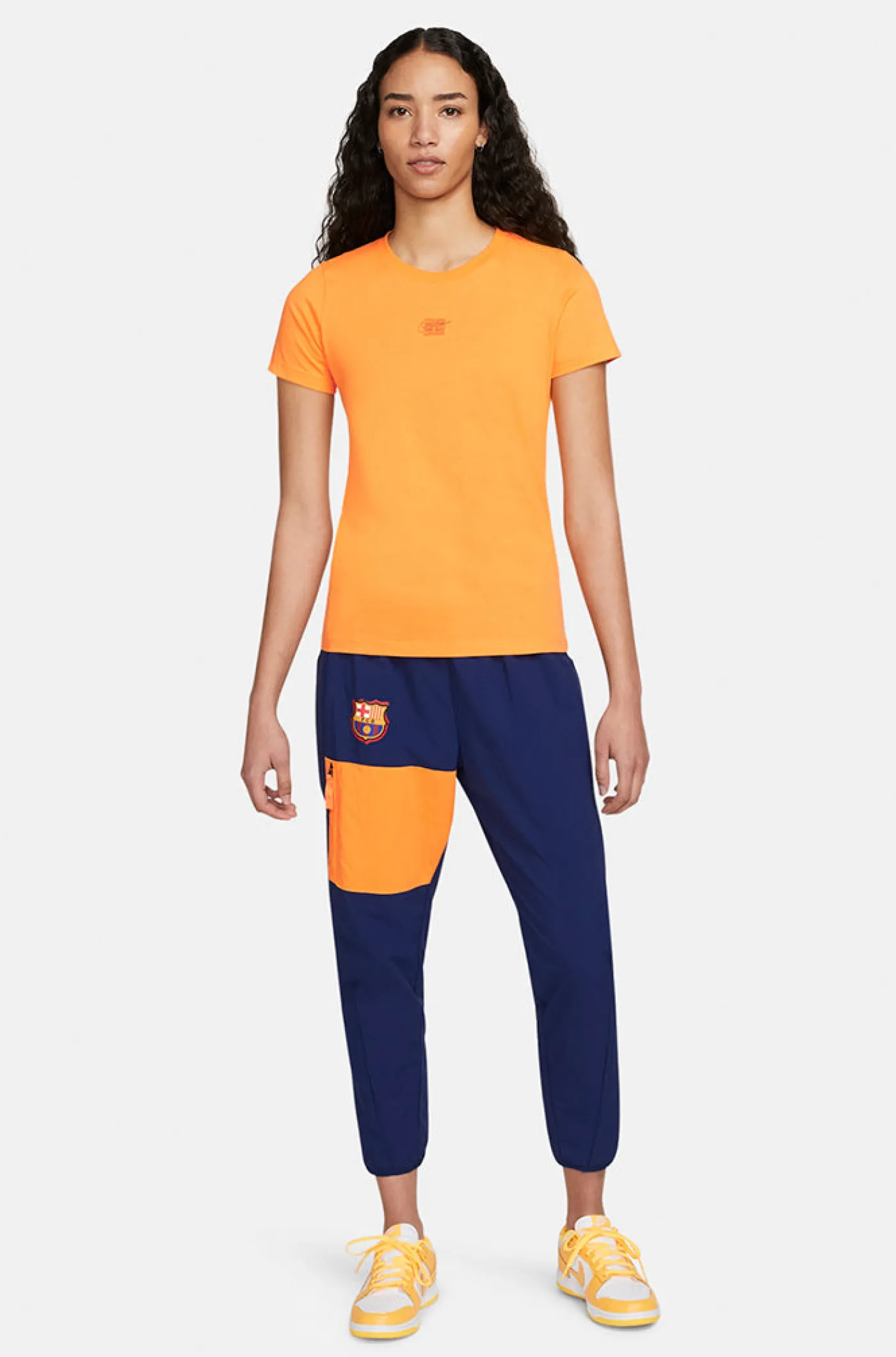 Orangefarbenes T-Shirt Barça Nike – Damen | FC Barcelona Cheap