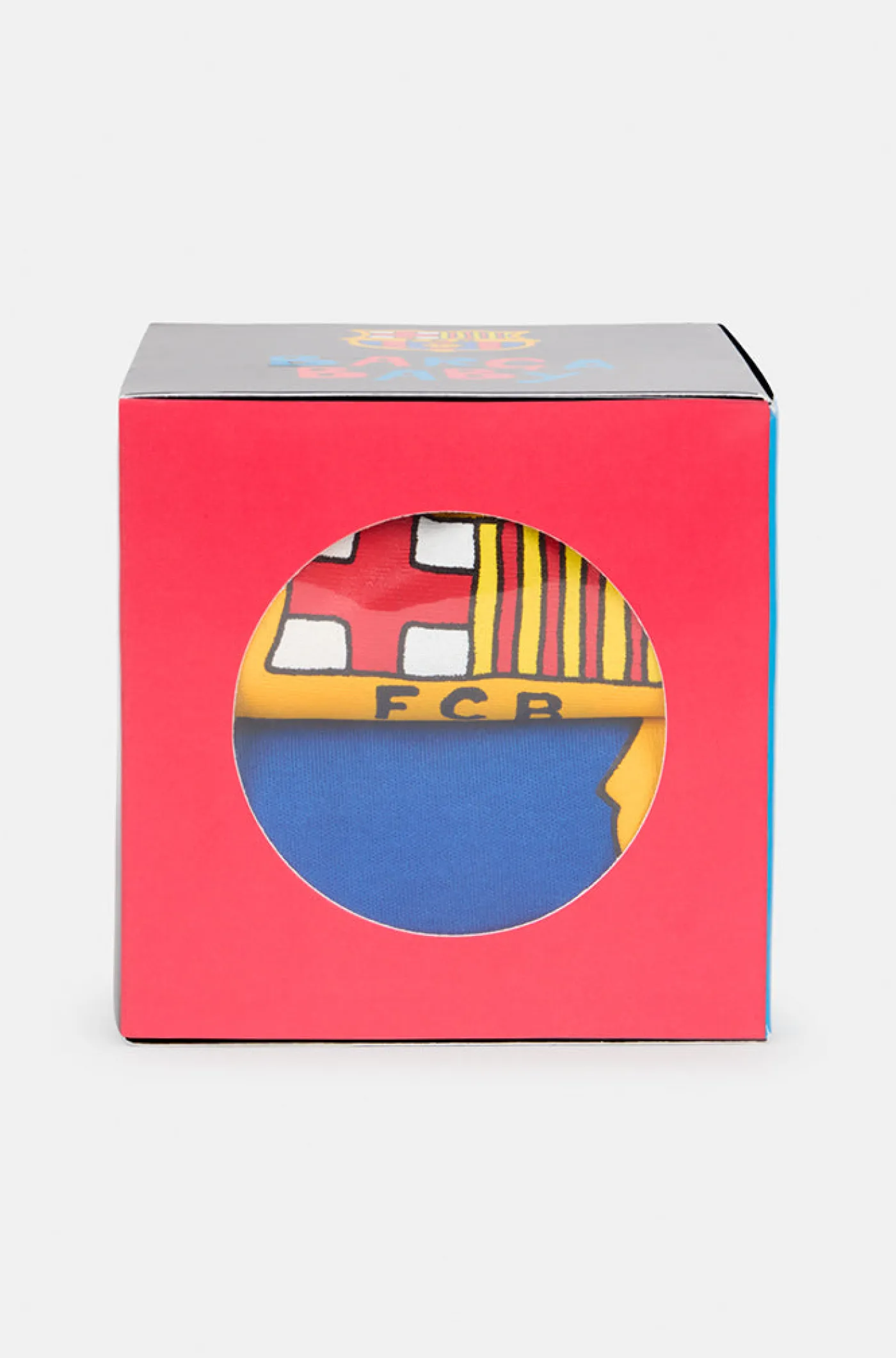 Packung mit 2 animierten Barça-Schild-Bodys – Baby | FC Barcelona Discount
