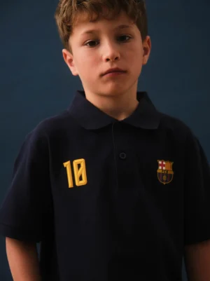 Polo Barça 10 - Junior | FC Barcelona Online