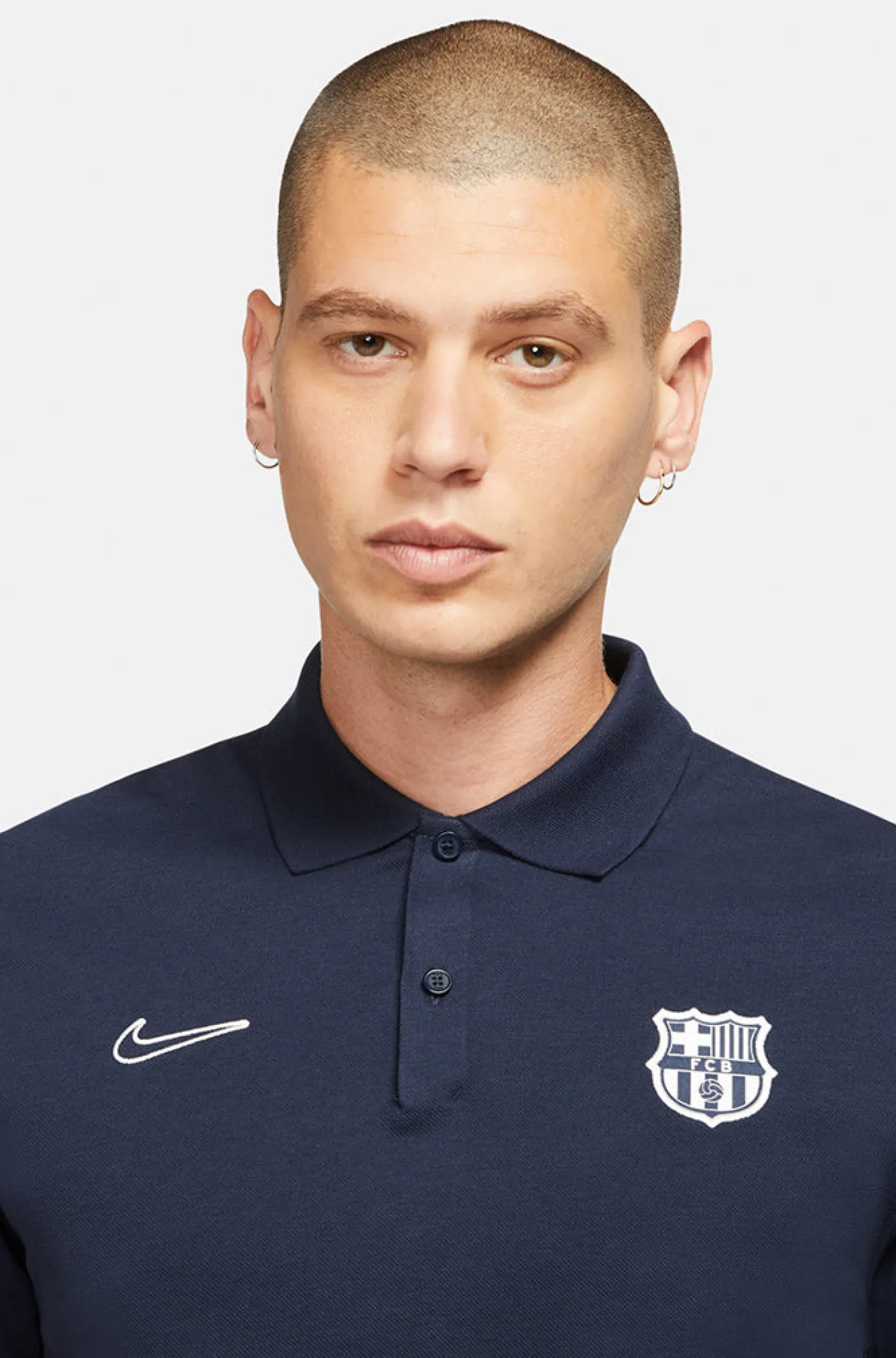 Polo mit Kontrast-Wappen Barça Nike | FC Barcelona Flash Sale