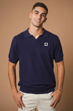 Poloshirt Barça Cruyff "9" blaues | FC Barcelona Hot