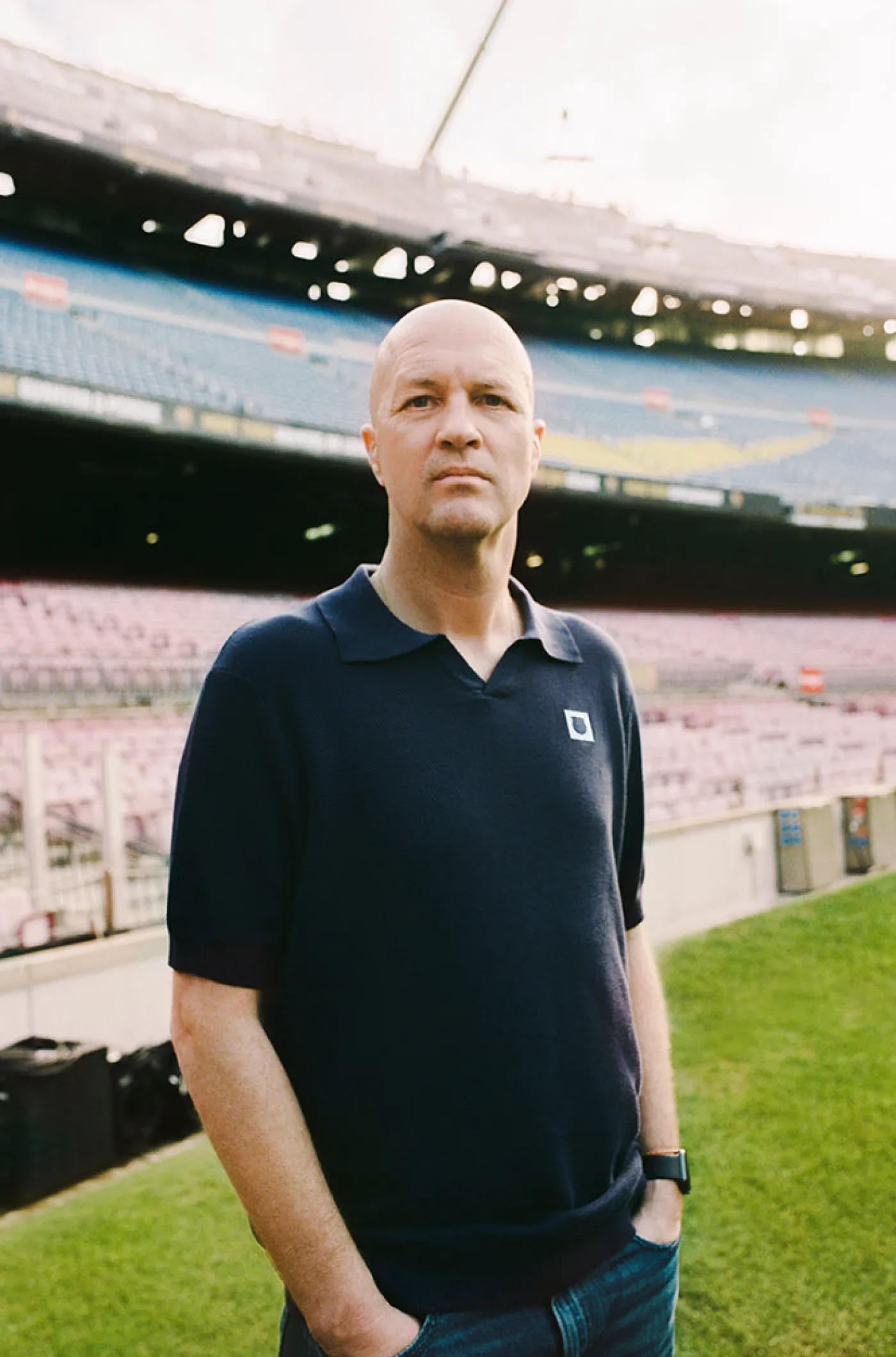 Poloshirt Barça Cruyff "9" blaues | FC Barcelona Hot