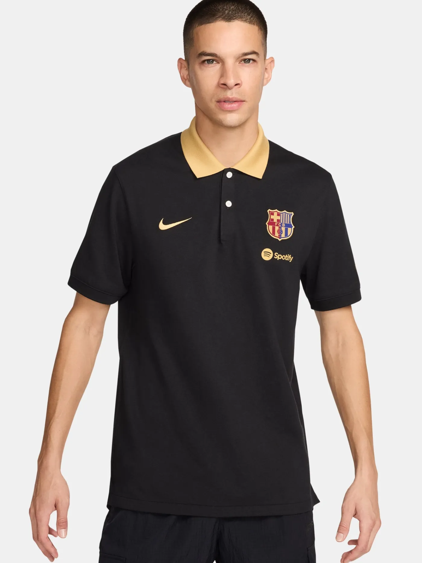 Polo-Wappen schwarz Barça Nike | FC Barcelona Cheap