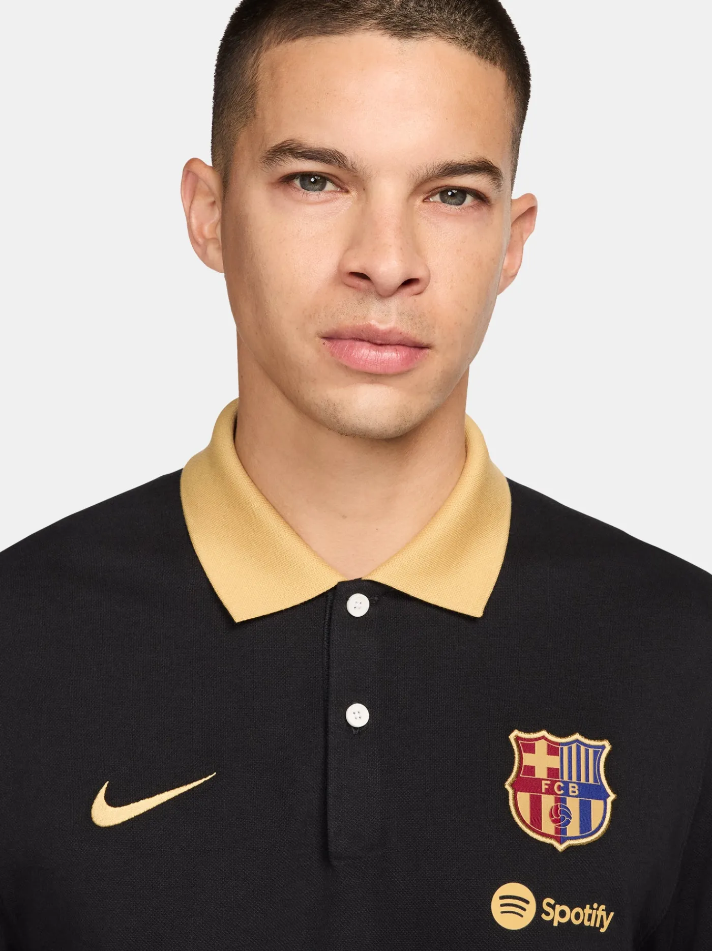 Polo-Wappen schwarz Barça Nike | FC Barcelona Cheap