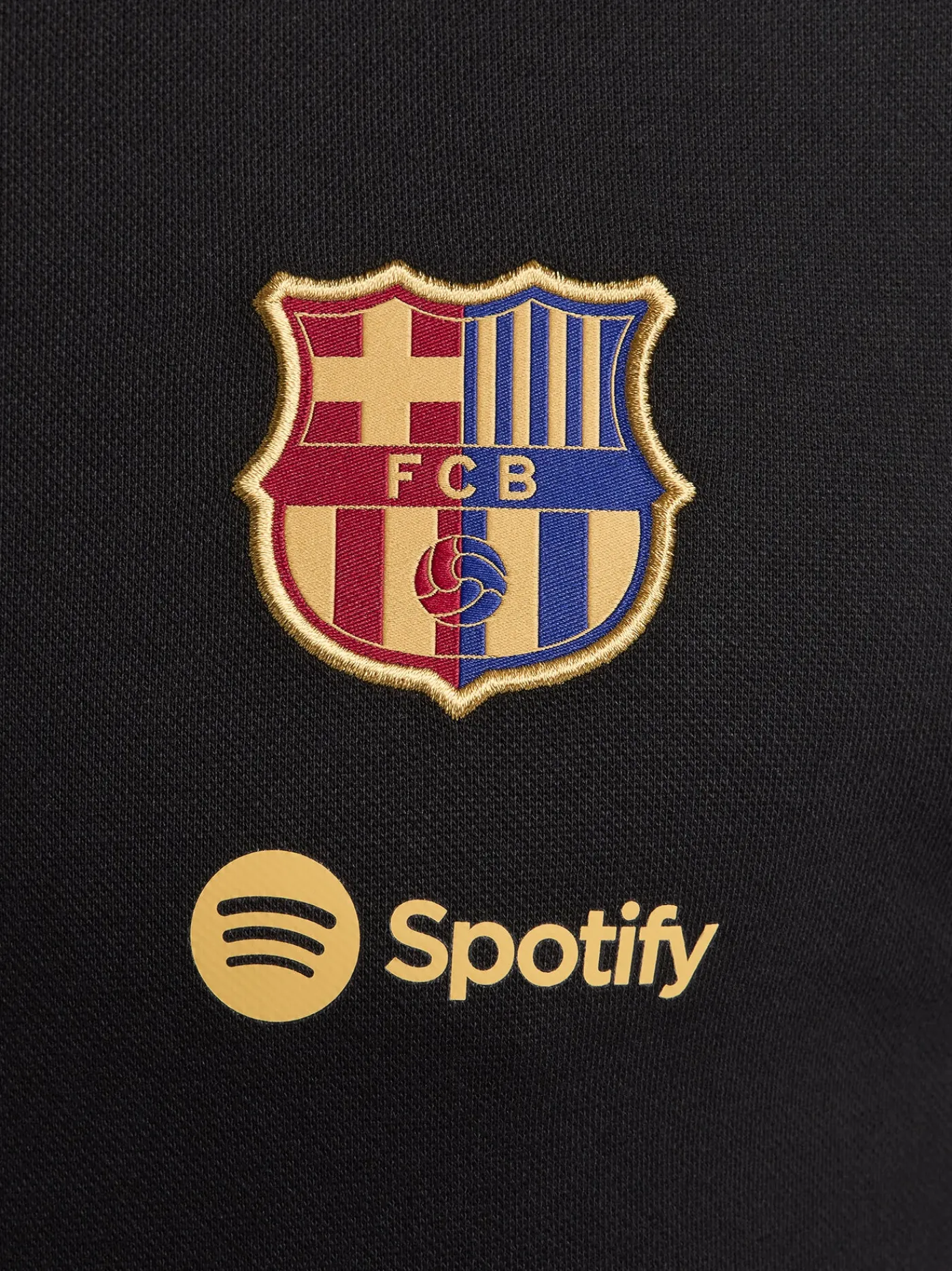 Polo-Wappen schwarz Barça Nike | FC Barcelona Cheap
