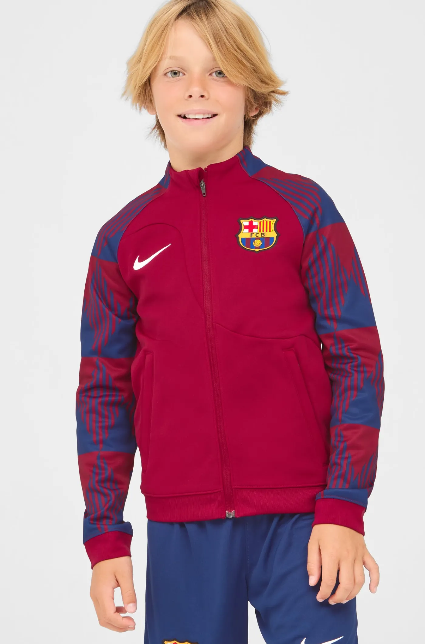 Pre-Match-Jacke FC Barcelona 23/24 - Junior | FC Barcelona New