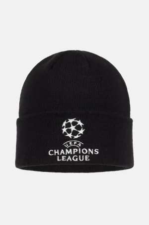 Schwarze Mütze UEFA Champions League | FC Barcelona Outlet