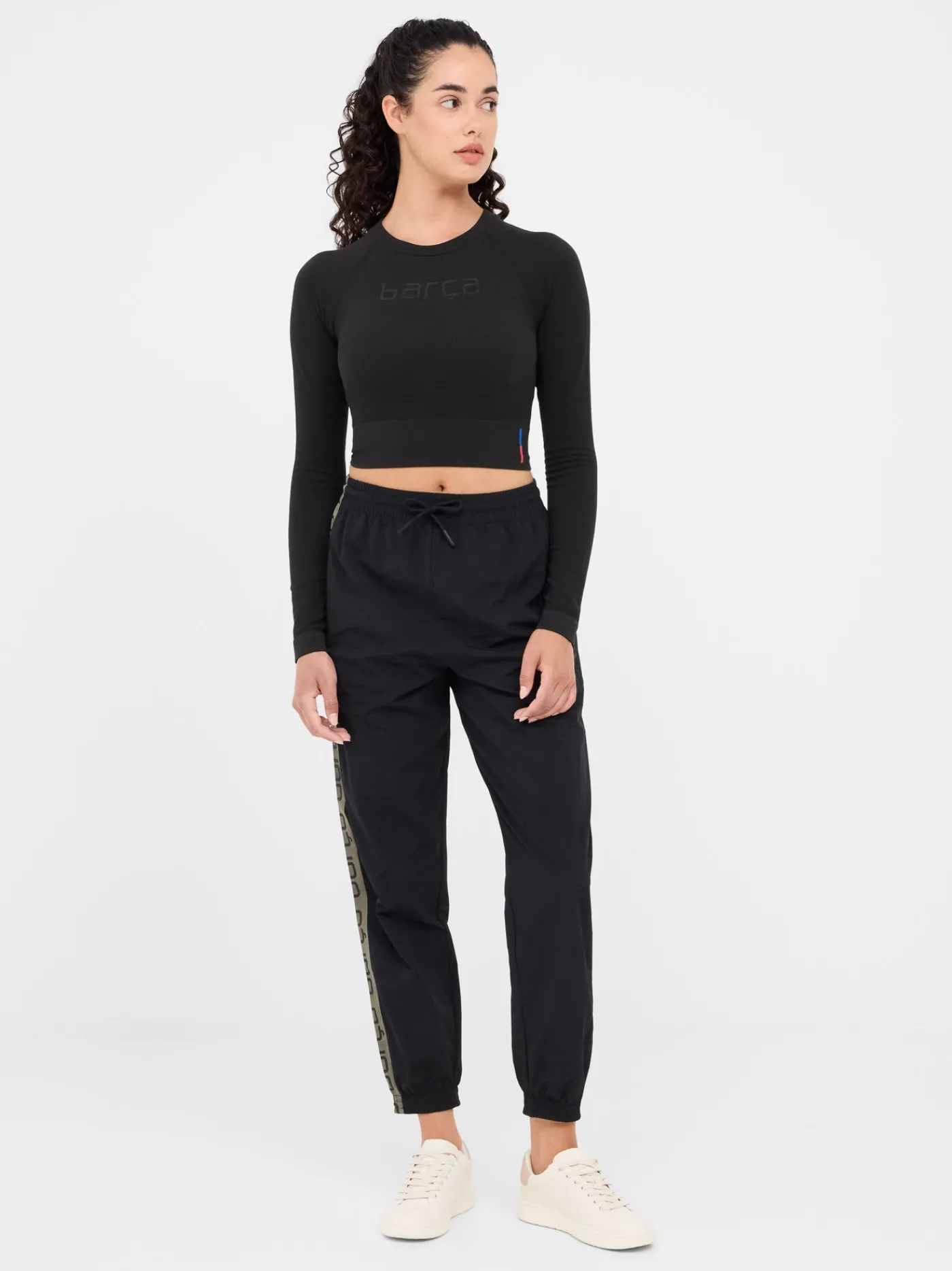 Schwarzes Crop-Top Barça - Damen | FC Barcelona Flash Sale