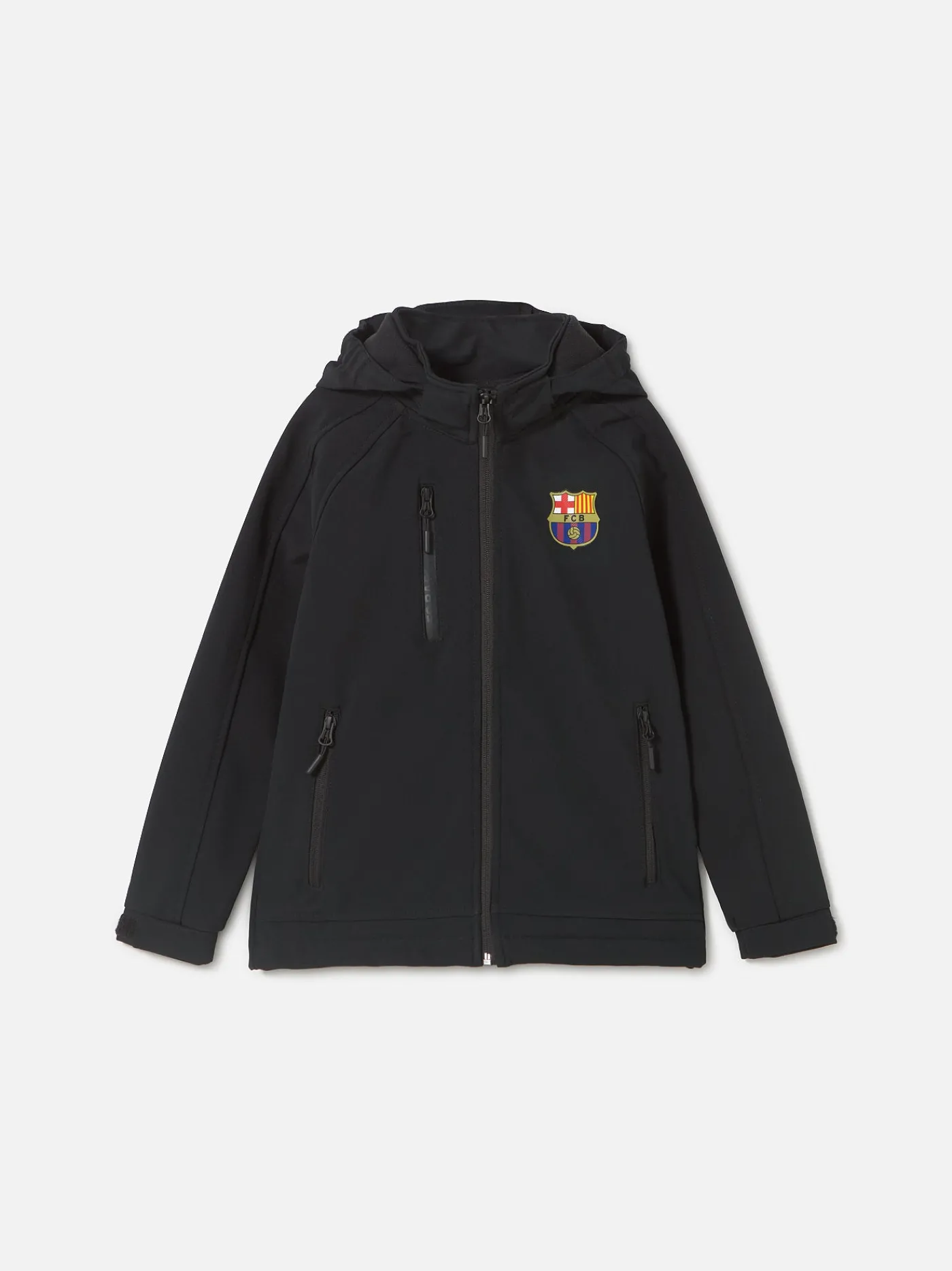 Softshell-Jacke mit Kapuze - Junior | FC Barcelona Outlet