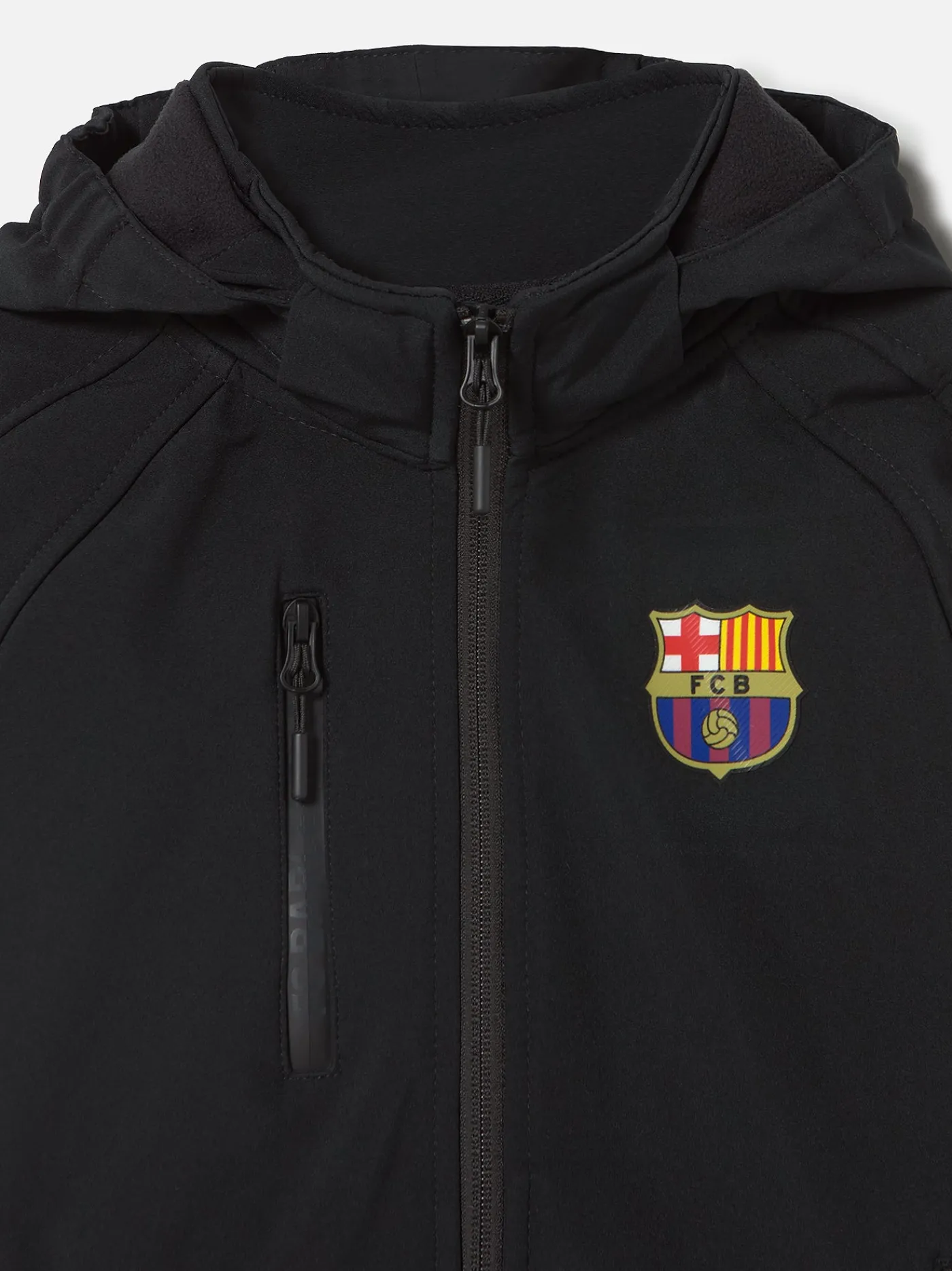 Softshell-Jacke mit Kapuze - Junior | FC Barcelona Outlet