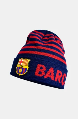 Strickmütze des mit Wappen | FC Barcelona Fashion