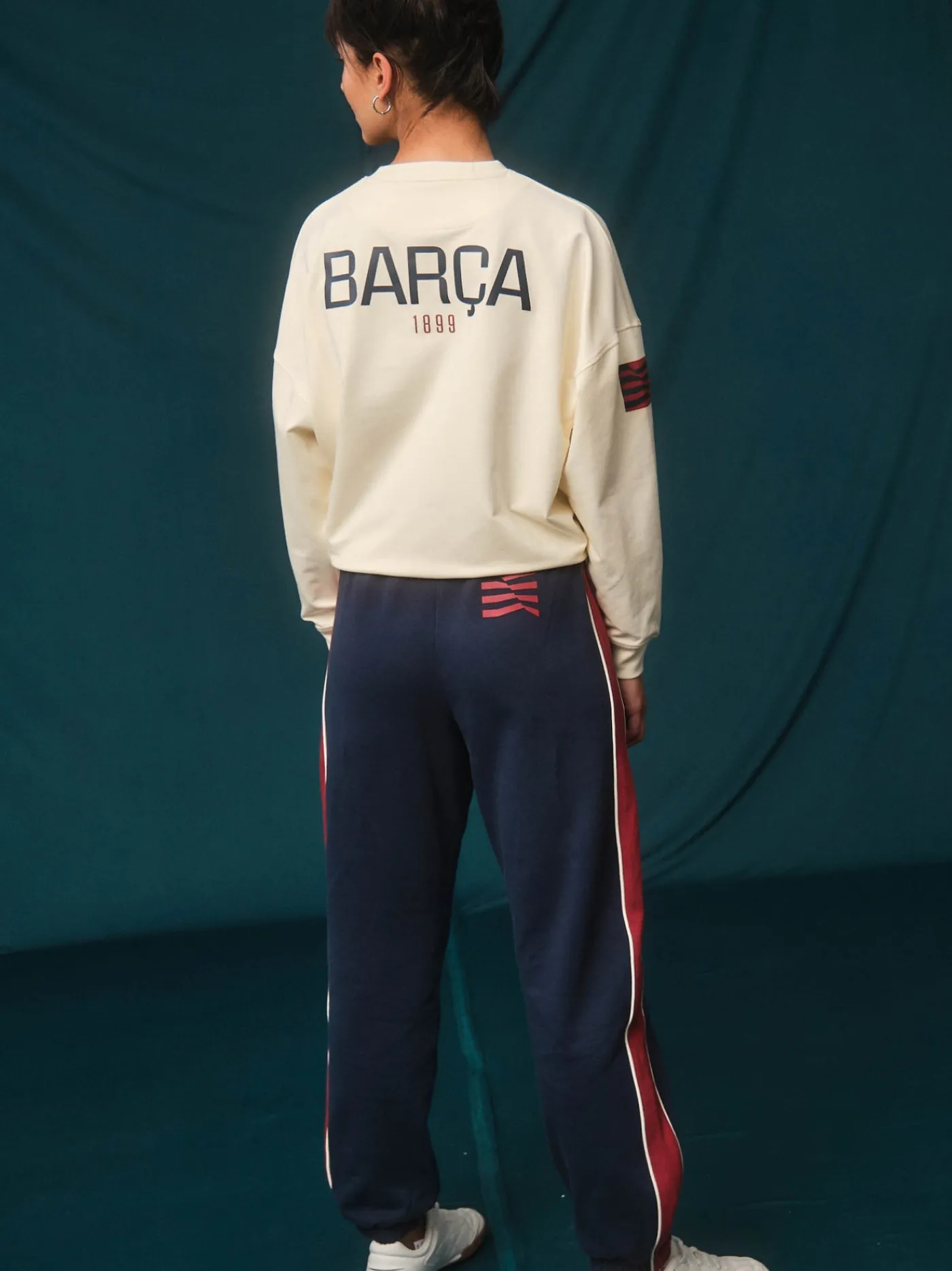 Sweatshirt beige Barça - Damen | FC Barcelona Cheap