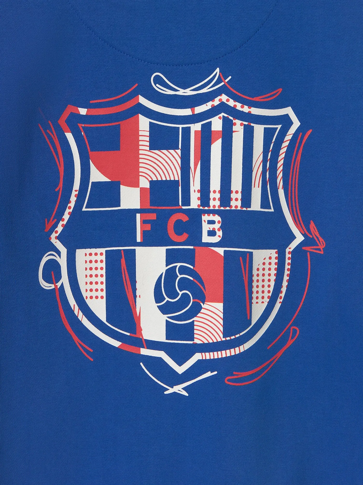 Sweatshirt blaue Barça - Junior | FC Barcelona Clearance