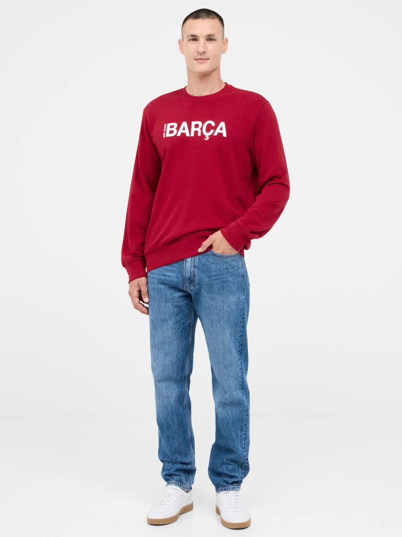 Sweatshirt granat Barça Since | FC Barcelona Online