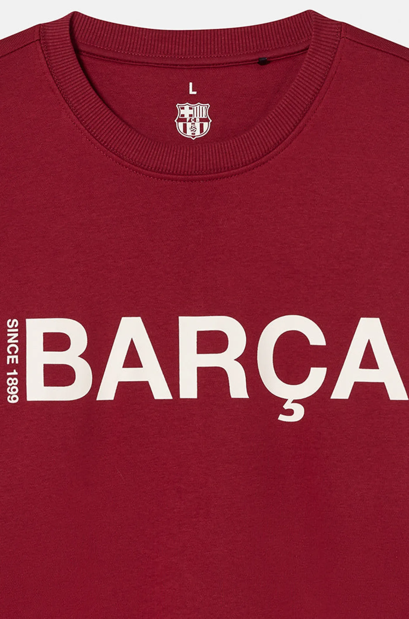 Sweatshirt granat Barça Since | FC Barcelona Online