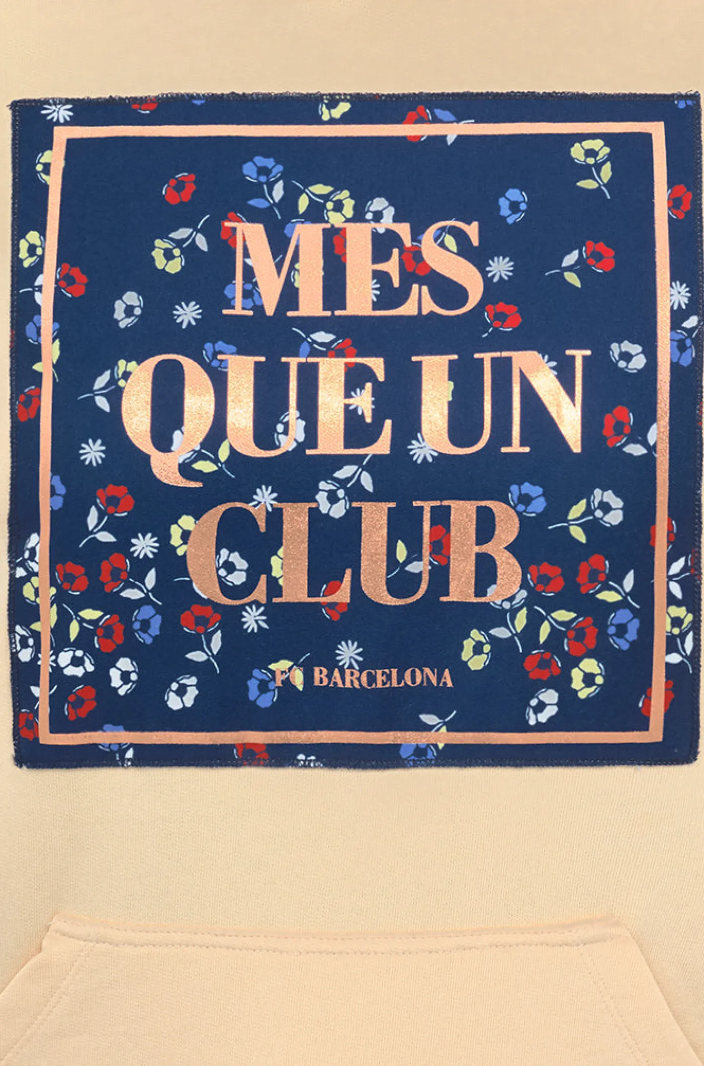 Sweatshirt mit Kängurutasche „Més que un club“ | FC Barcelona Cheap