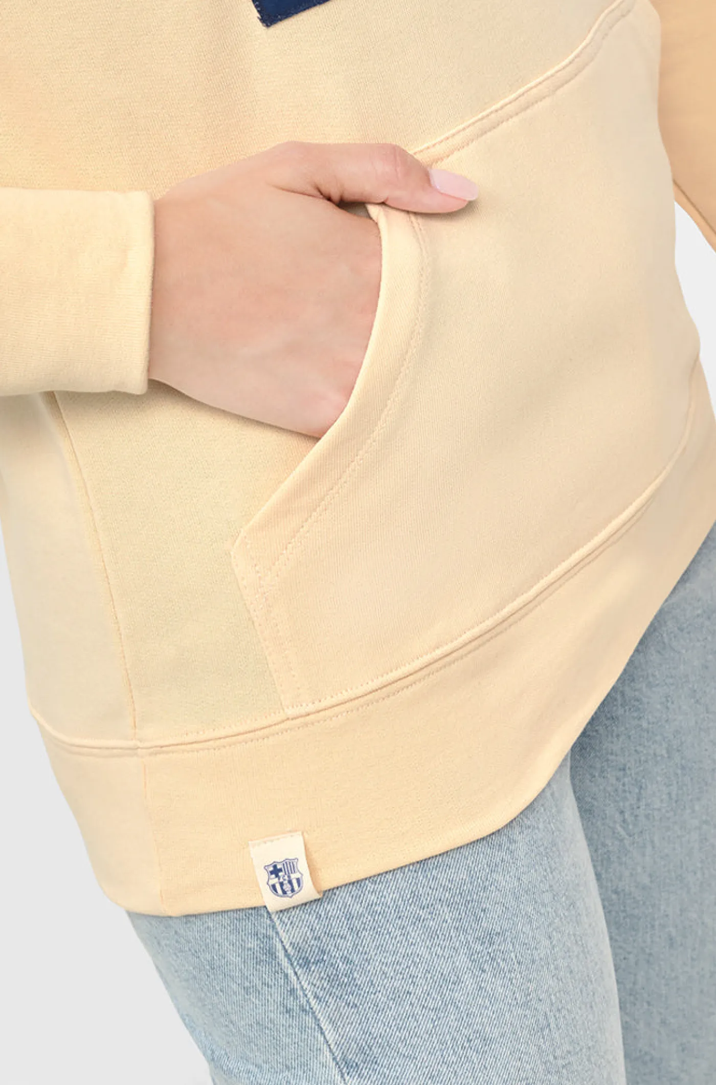 Sweatshirt mit Kängurutasche „Més que un club“ | FC Barcelona Cheap