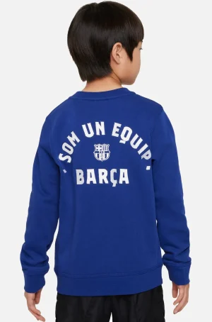 Sweatshirt som un equip Barça Nike - Junior | FC Barcelona Flash Sale