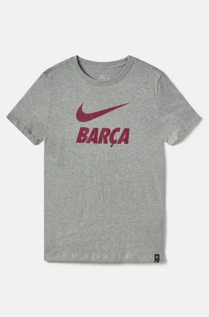 T-Shirt „Barça“ - Grau meliert | FC Barcelona Fashion