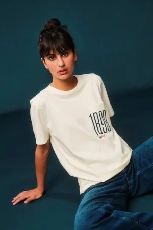 T-Shirt beige 1899 Barça - Damen | FC Barcelona New