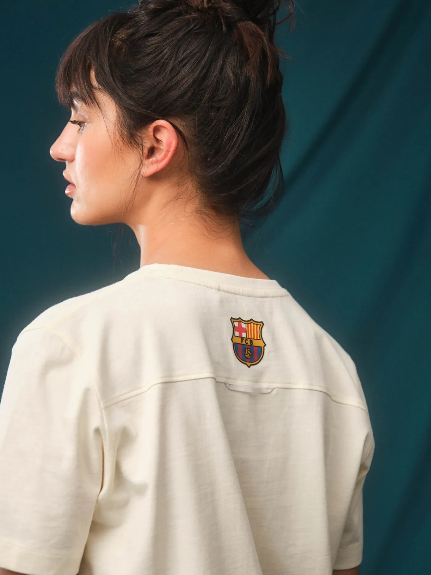 T-Shirt beige 1899 Barça - Damen | FC Barcelona New