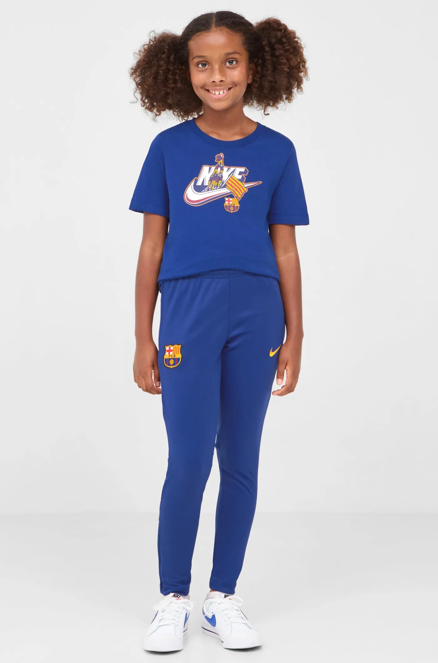 T-Shirt Castellers blaues Barça Nike – Junior | FC Barcelona New