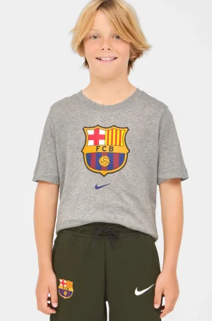 T-Shirt graues Shield Barça Nike - Junior | FC Barcelona Hot