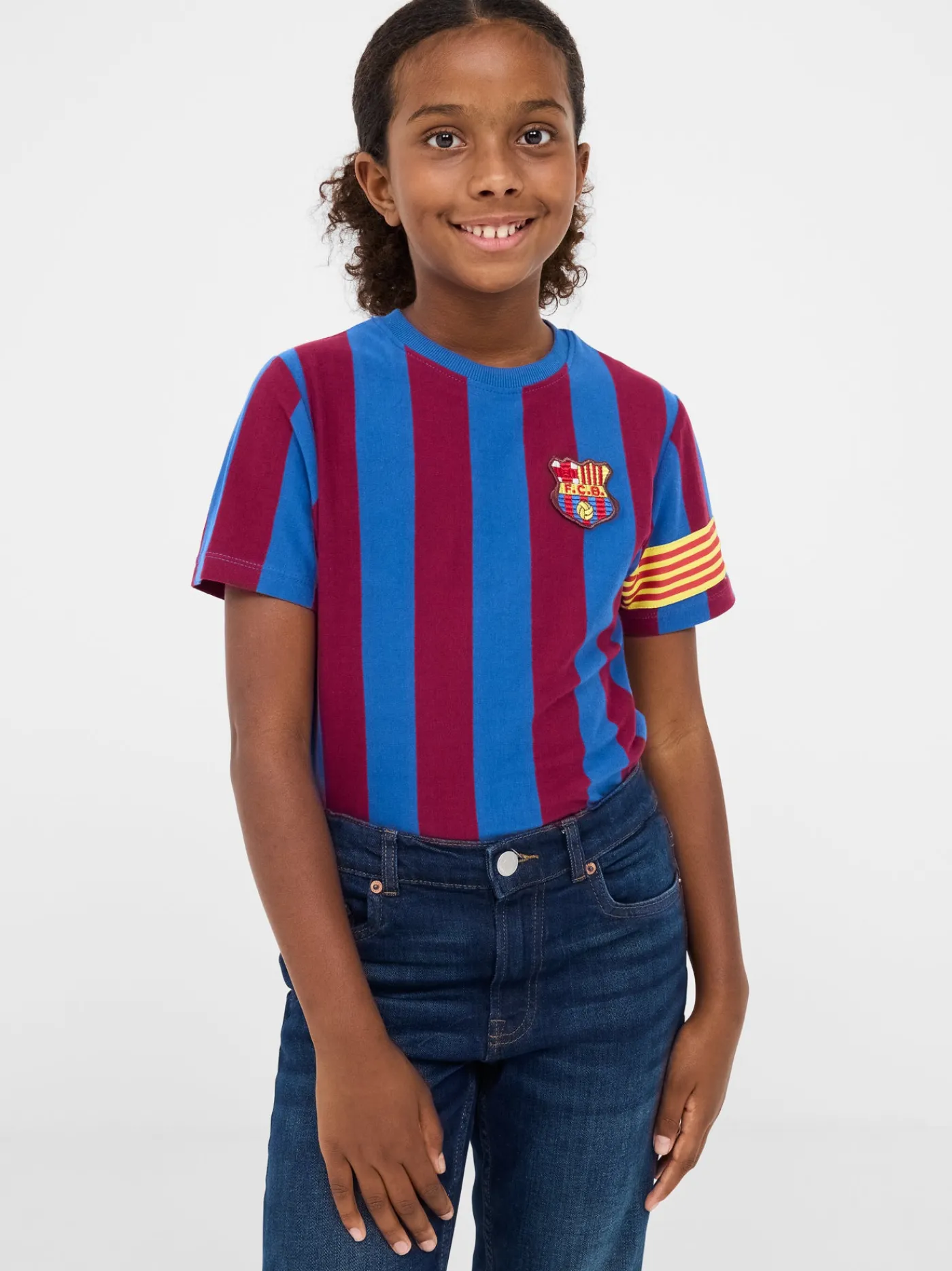 T-Shirt Heimtrikot Kapitän - Junior | FC Barcelona Clearance