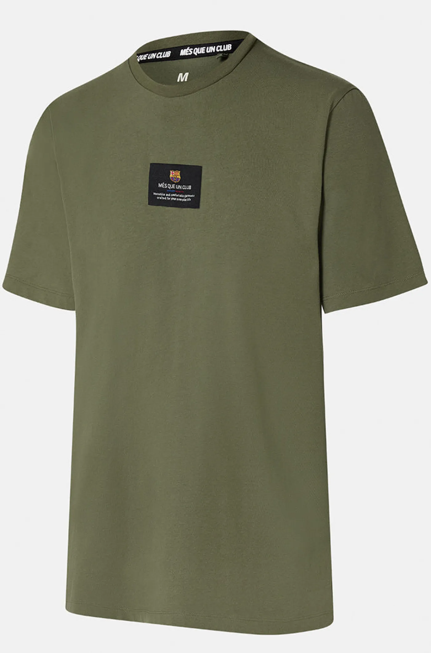 T-Shirt Khaki Barça | FC Barcelona Flash Sale