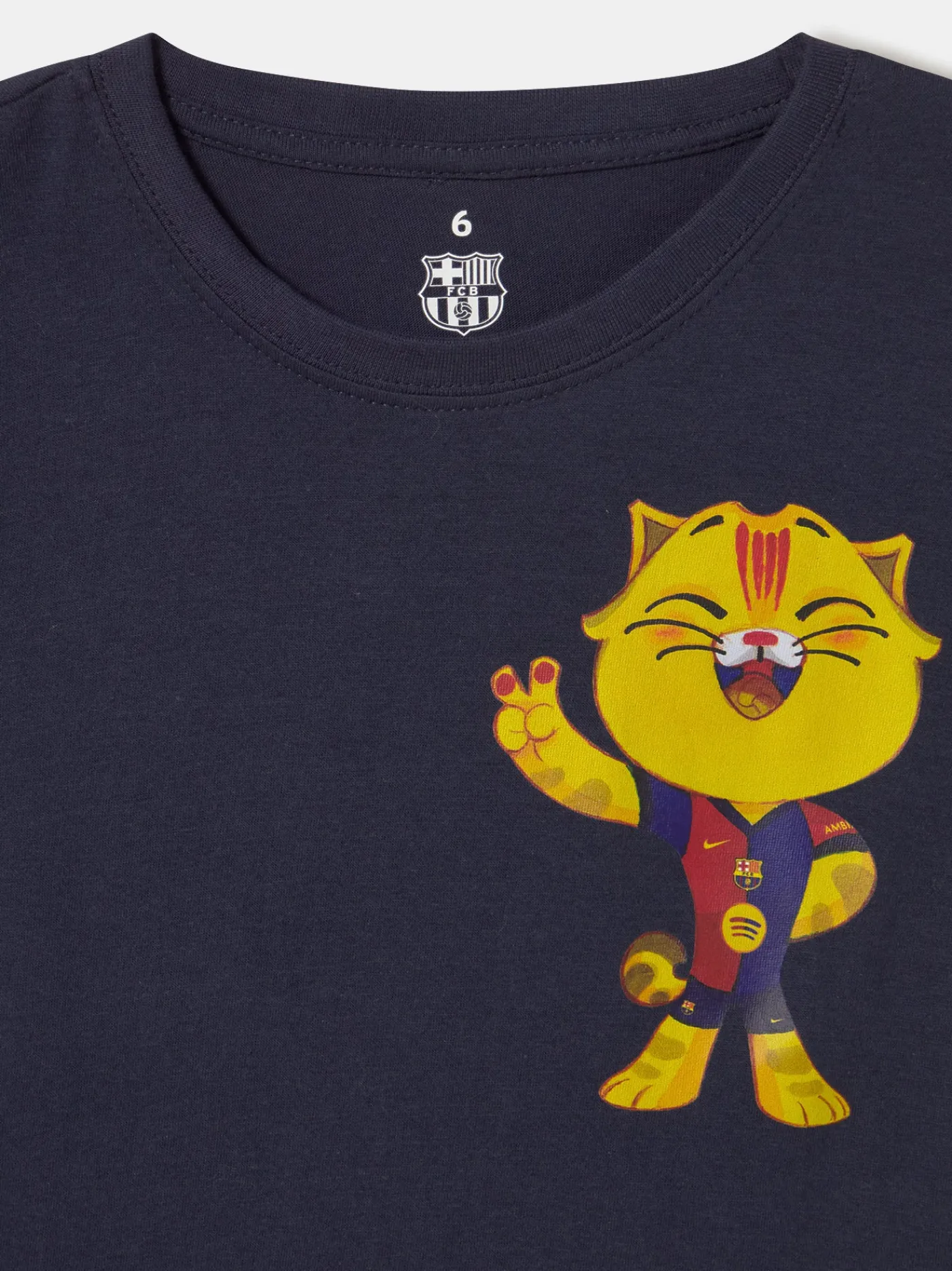 T-Shirt maskottchen CAT - Kinder | FC Barcelona Fashion