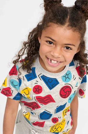 T-Shirt mit Barça-Motiven - Junior | FC Barcelona Store