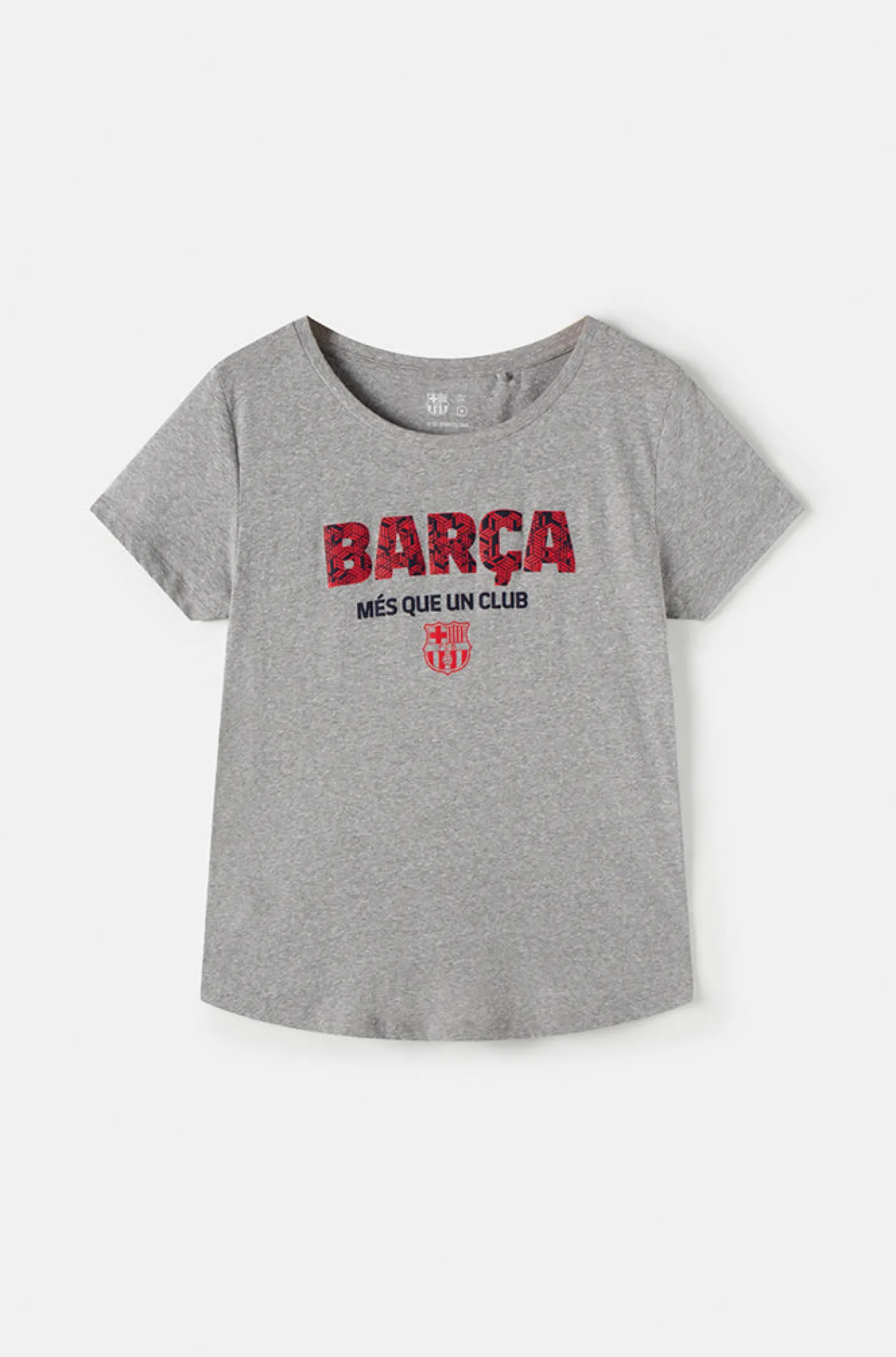 T-Shirt „Més que un club“ - Grau meliert | FC Barcelona Cheap
