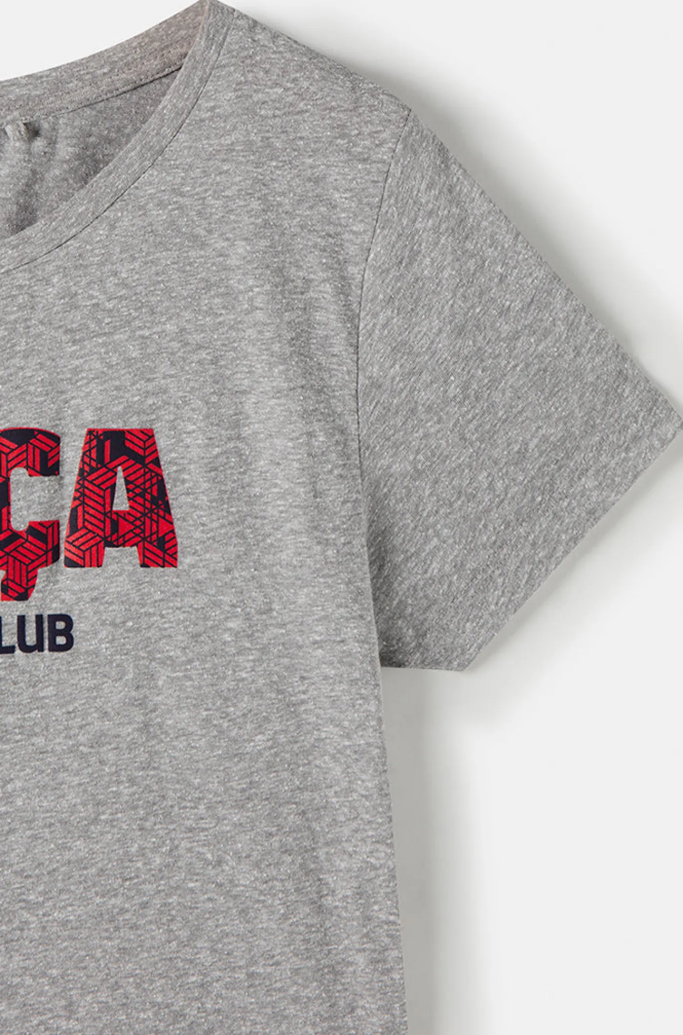 T-Shirt „Més que un club“ - Grau meliert | FC Barcelona Cheap
