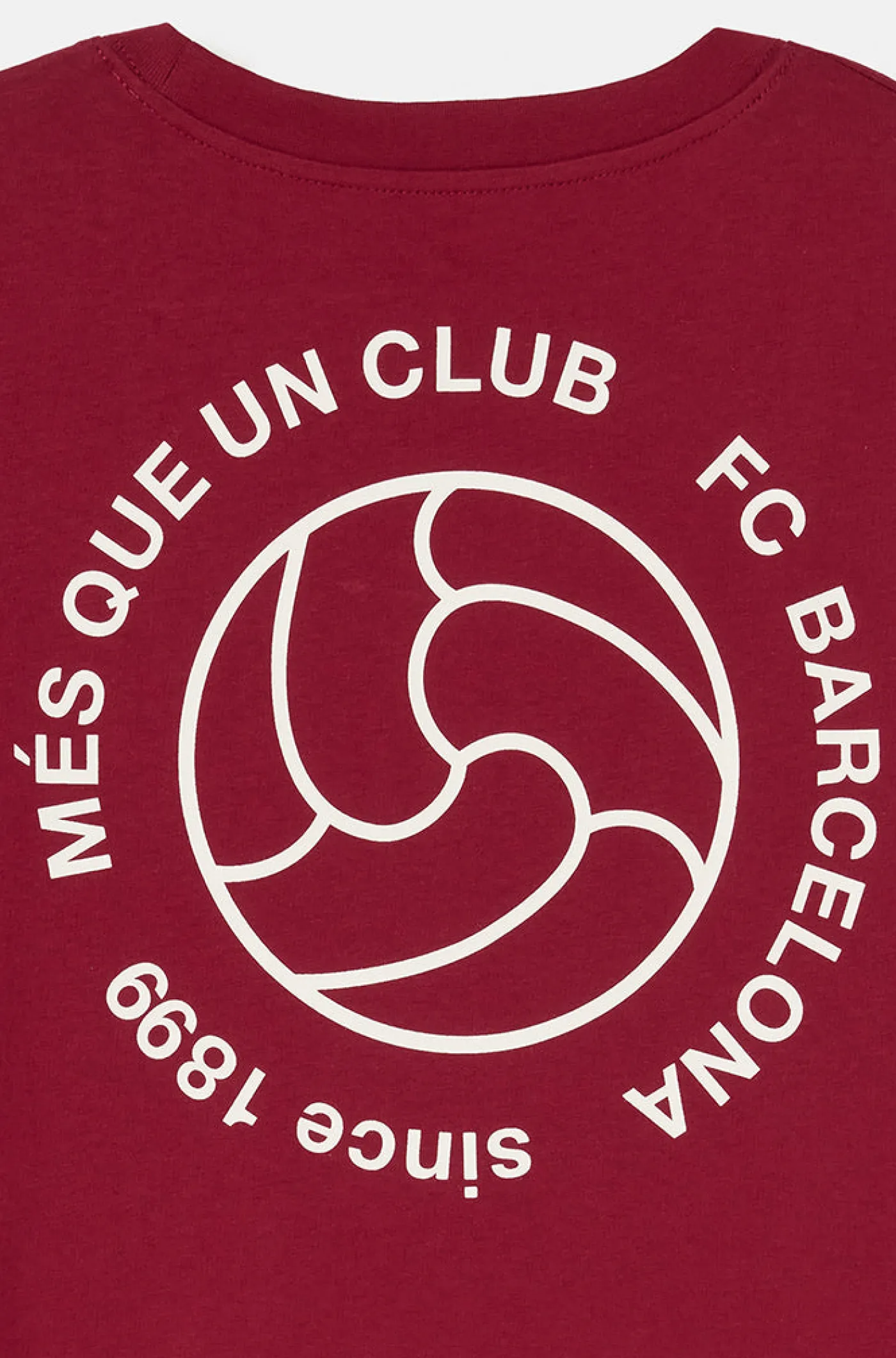 T-Shirt Wappen Burgunderrot Barça | FC Barcelona Shop