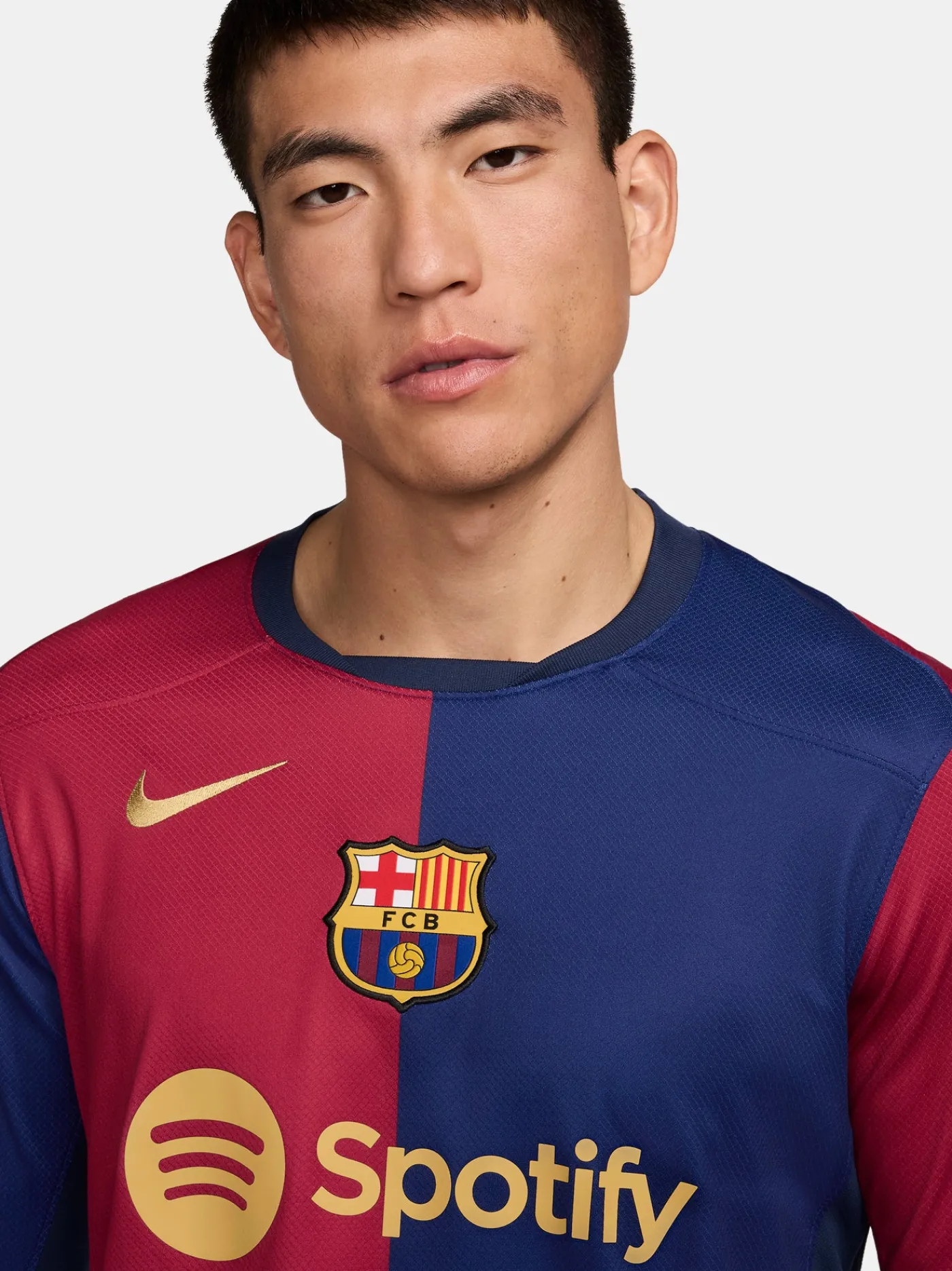 UCL Heimtrikot Herren 24/25 Lange Ärmel | FC Barcelona Fashion