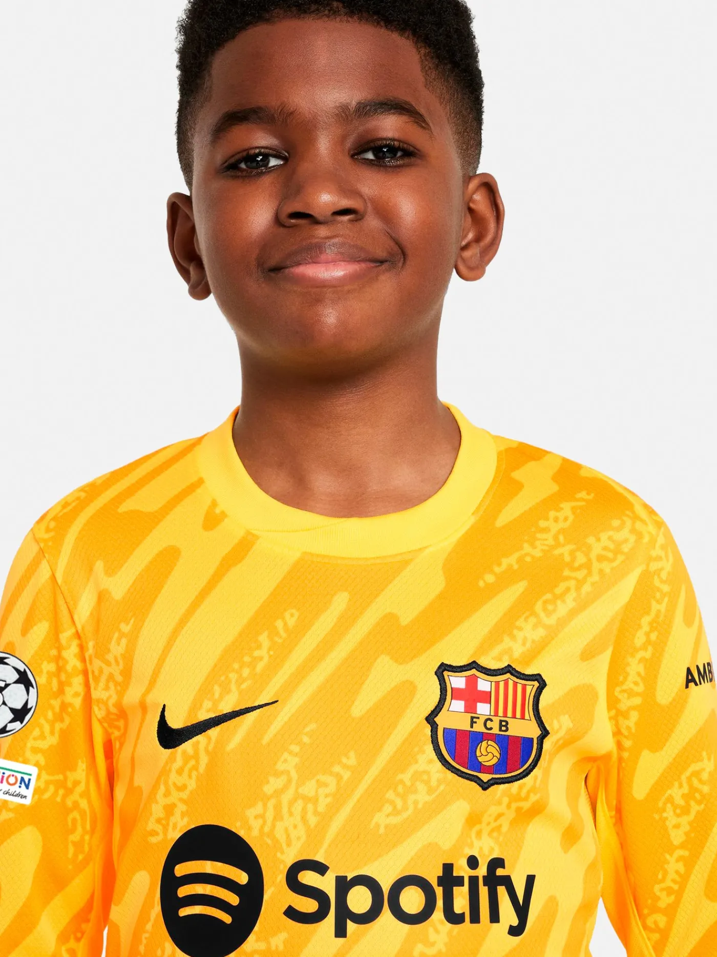 UCL Junior goalkeeper away jersey 24/25 | FC Barcelona Shop