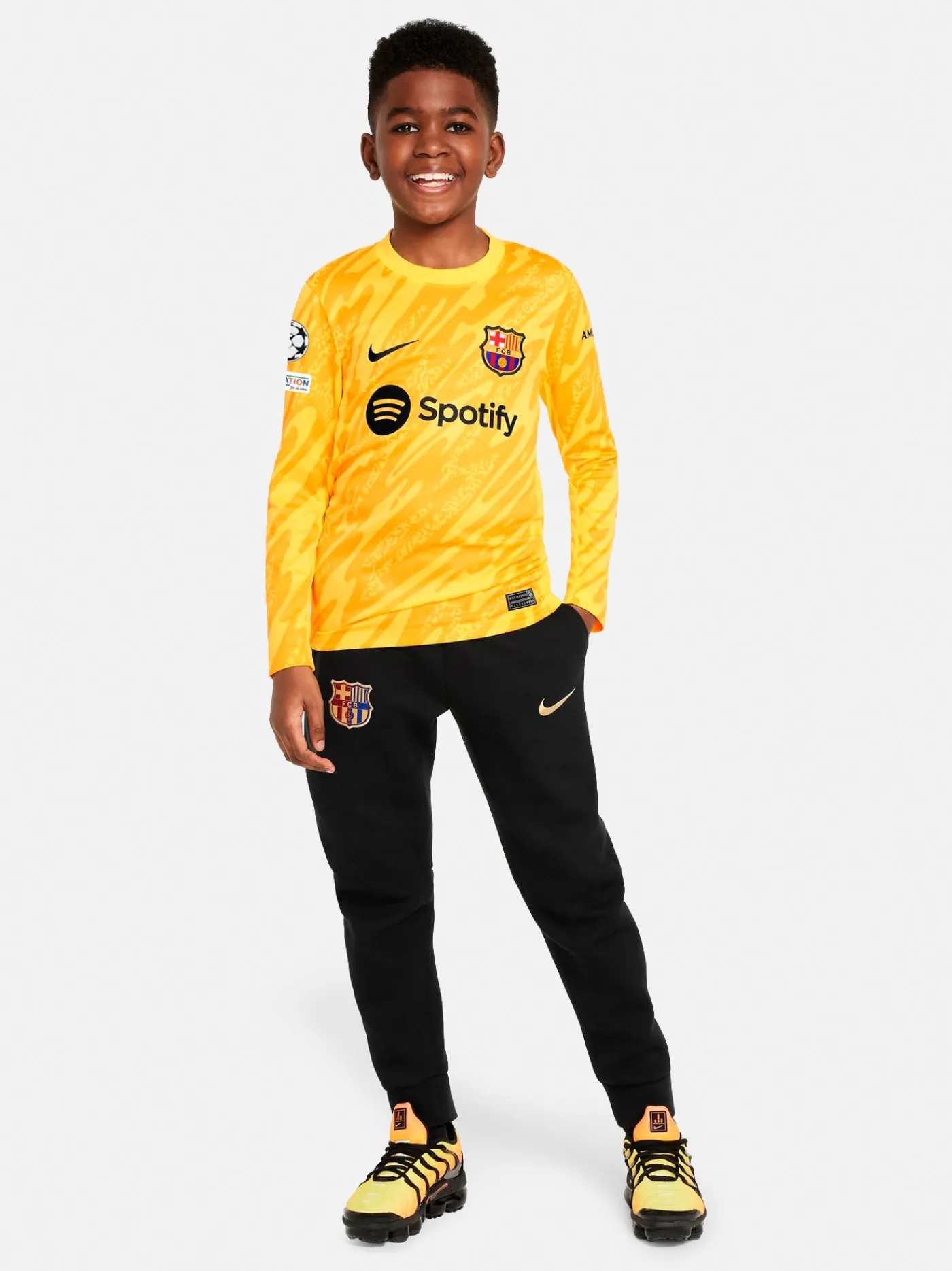 UCL Junior goalkeeper away jersey 24/25 | FC Barcelona Shop