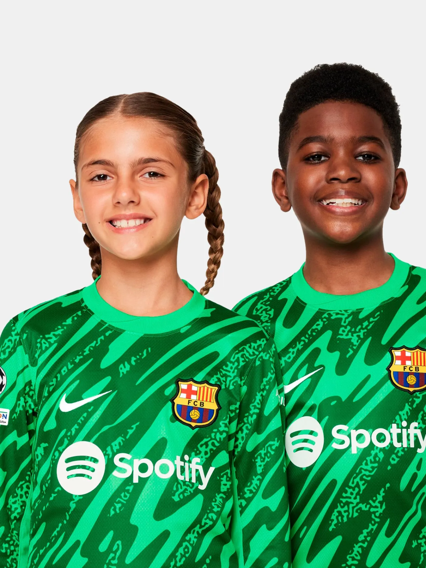 UCL Junior goalkeeper jersey 24/25 | FC Barcelona New