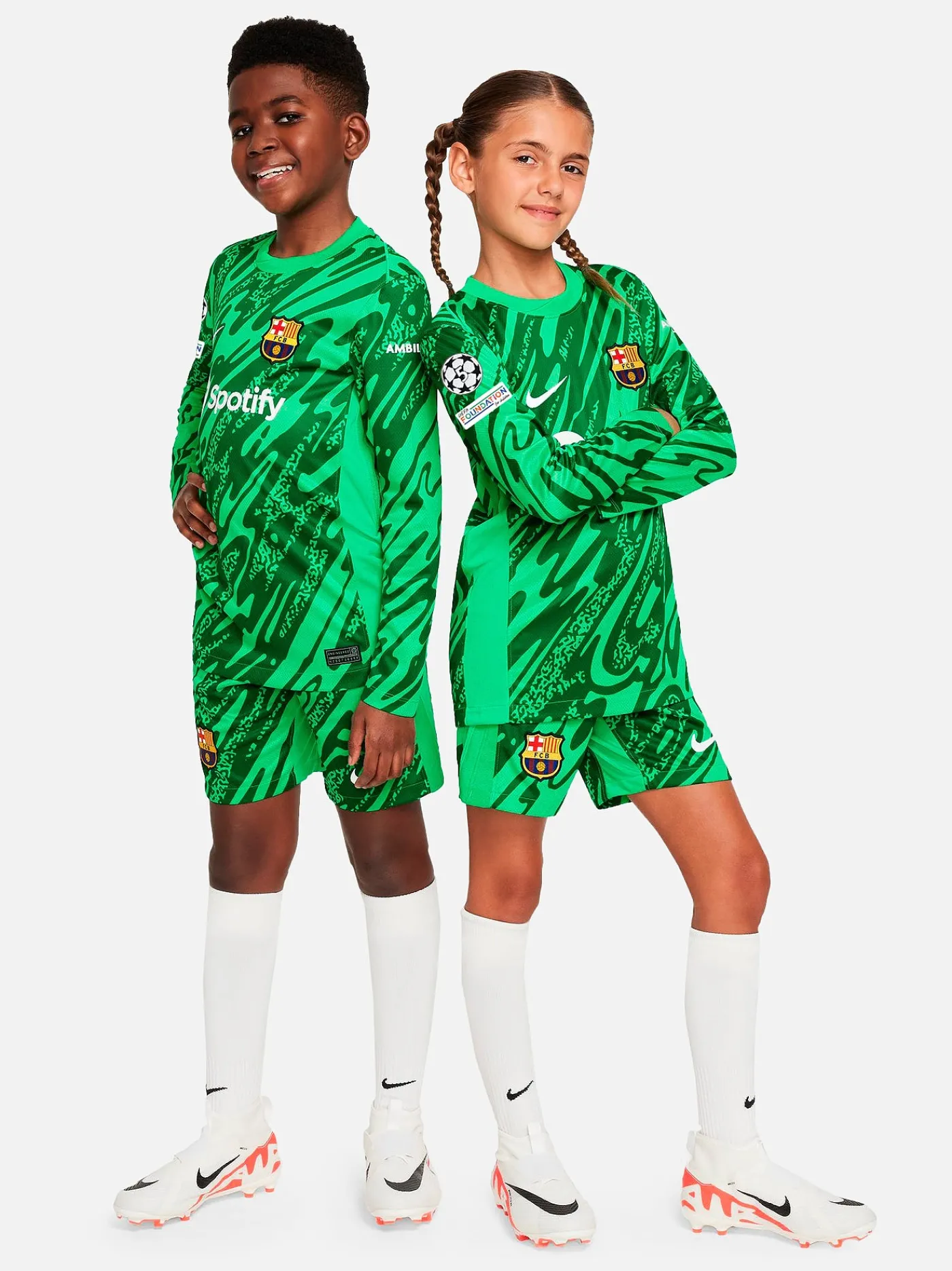 UCL Junior goalkeeper jersey 24/25 | FC Barcelona New