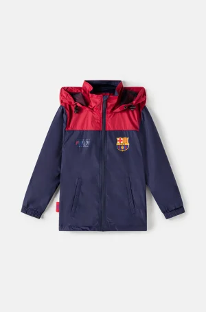 Wetterfeste Jacke mit Kapuze - Kinder | FC Barcelona Clearance